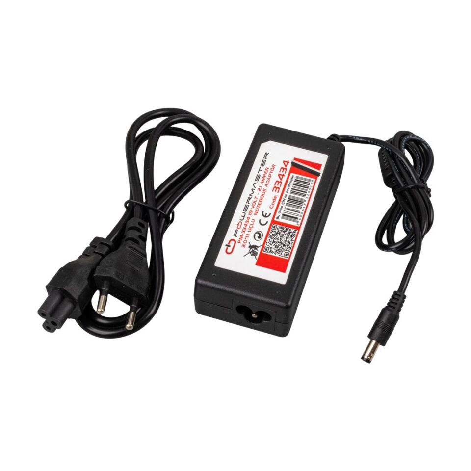 Powermaster PM-33434 19 Volt - 2.1 Amper Adaptör