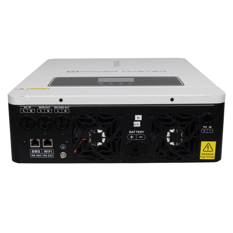 PowerMaster CP-EH62 48V 125A 6200W Off-Grid Hibrit Saf Sinüs Güç İnverteri