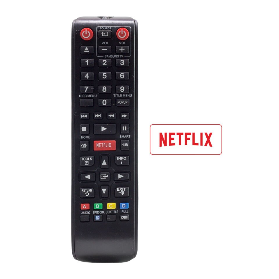 Samsung Netflix Tuşlu Lcd-Led Tv Kumandası 18201