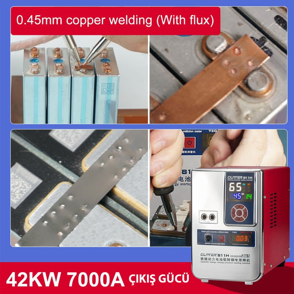 Glitter 811H 36KW/42KW 7000A Punta Kaynak Makinesi