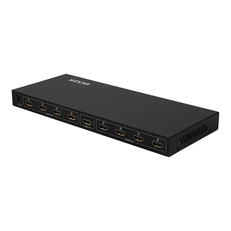 Hytech HY-LU8 8 Port 4K X 2K Hdmi Splitter Dağıtıcı