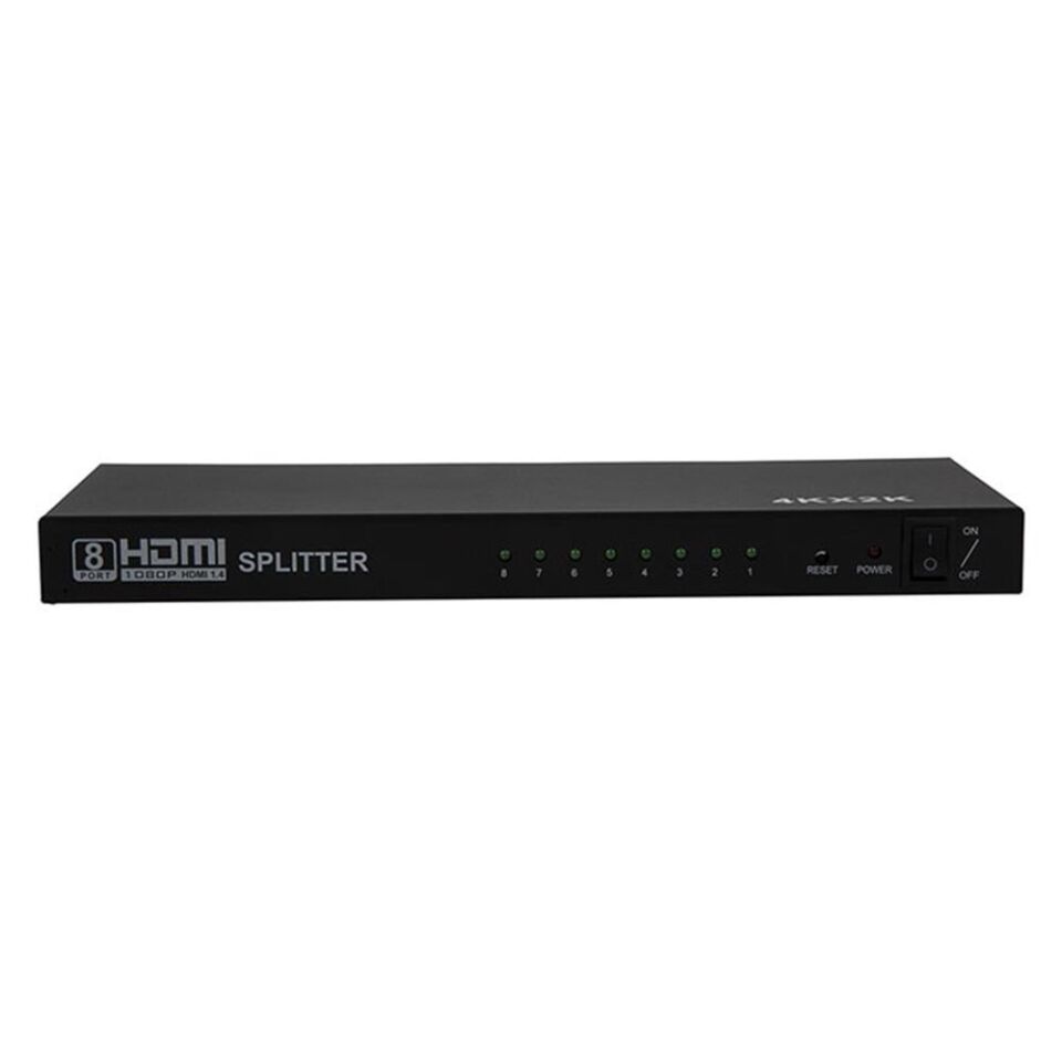 Hytech HY-LU8 8 Port 4K X 2K Hdmi Splitter Dağıtıcı
