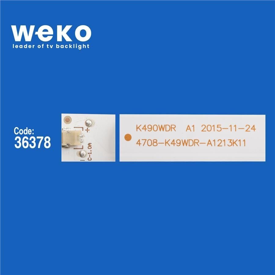 Wkset-5879 36378X12 K490wd B1 4708-K49wd7-B1213K01 12 Adet Led Bar