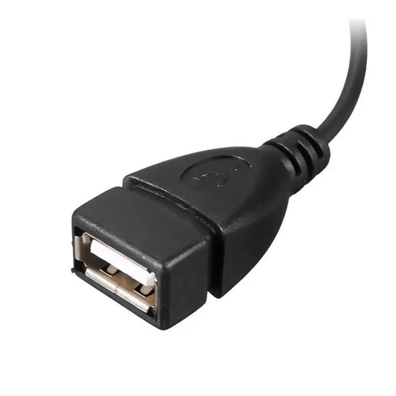 Powermaster USB Dişi Micro USB Erkek Dişi 20 Cm Y OTG Kablo