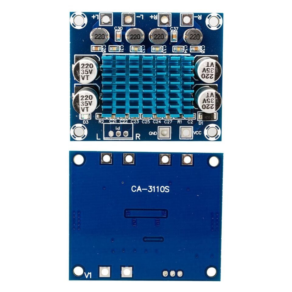 Weko CA-3110S Dijital Amfi Board 2*15 Watt Stereo Class D 8-24 Volt