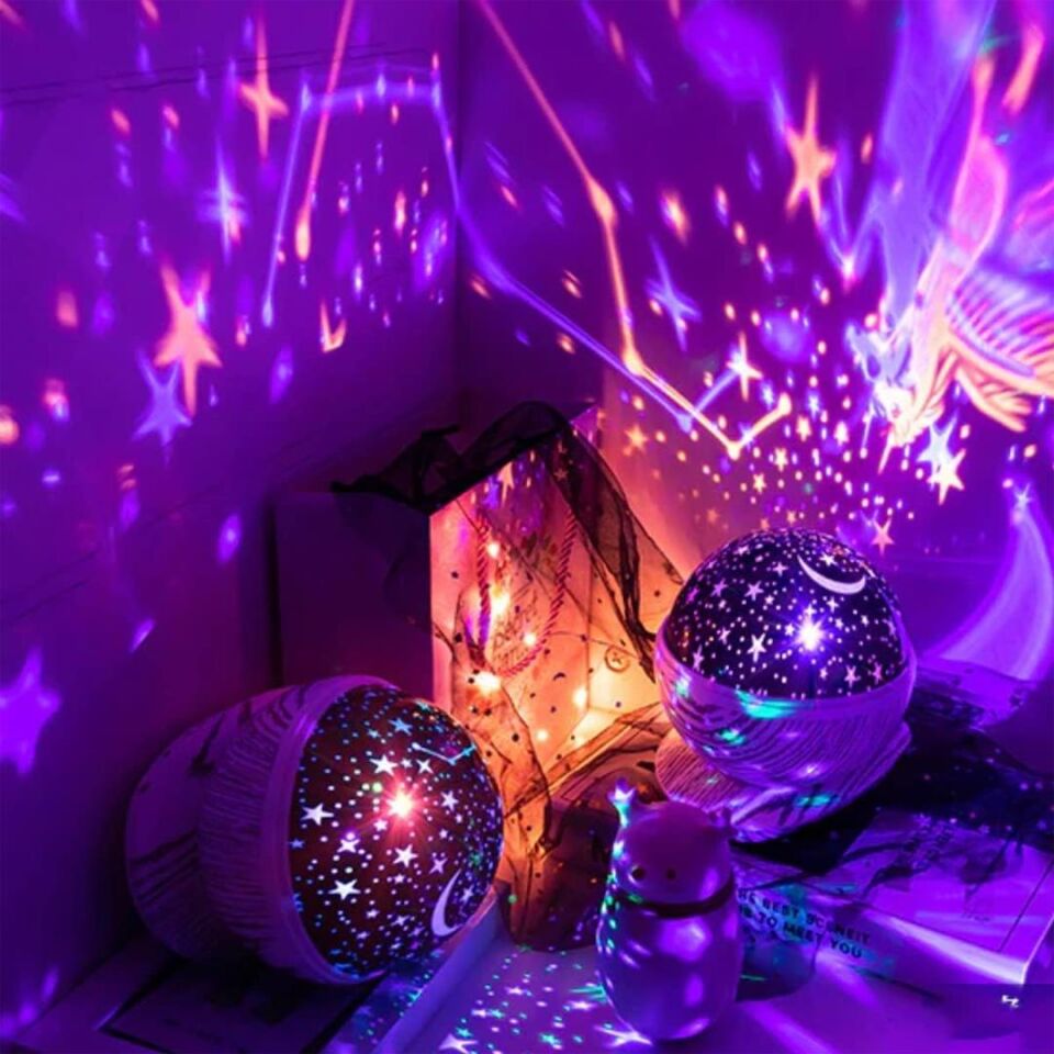 Starmaster KLC-03 Yıldız Yansıtmalı Küre Tip Gece Lambası