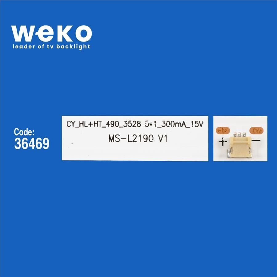 Wkset-5889 36469X10 Cy-Hl+Ht_49D_3528 5*1_300Ma_15V Ms-L2190 V1 2017-11-07 10 Adet Led Bar