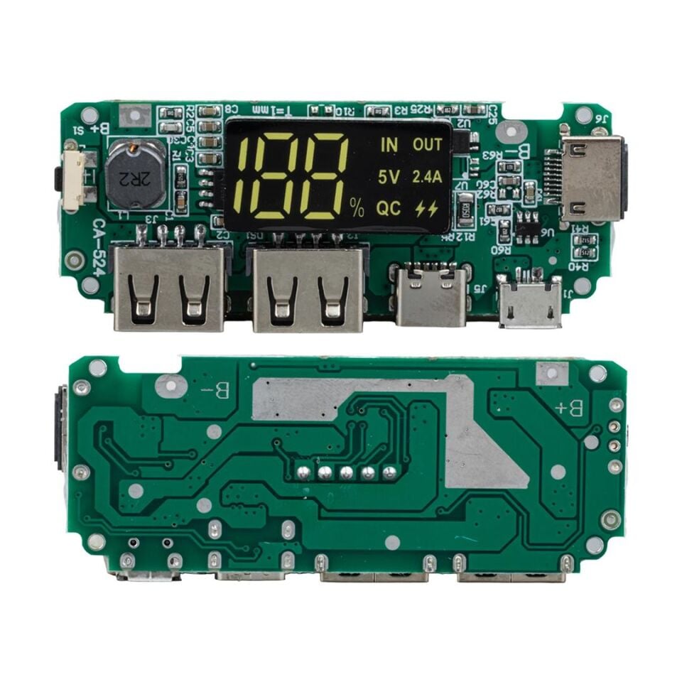 Weko WK-22852 Lityum Pil Powerbank Şarj Modülü