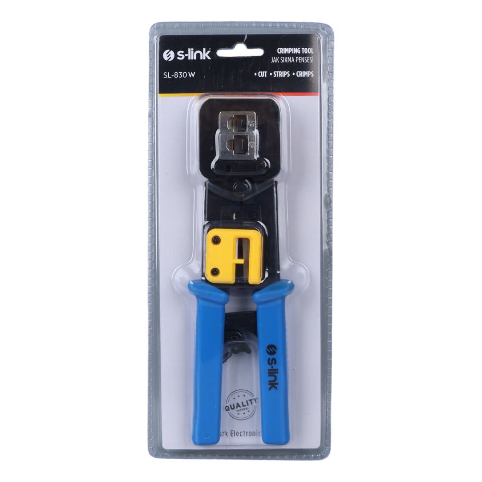 S-Link SL-830W Rj45/Rj11 Açık Uçlu Ez Rj45 İkili Pense