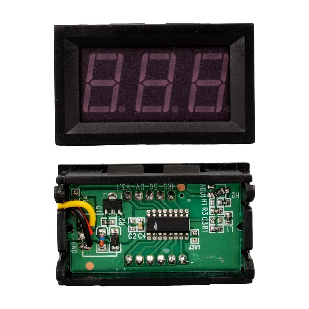 Weko CA-056-100V DC 0-100V Dijital Kırmızı Ekran Voltmetre