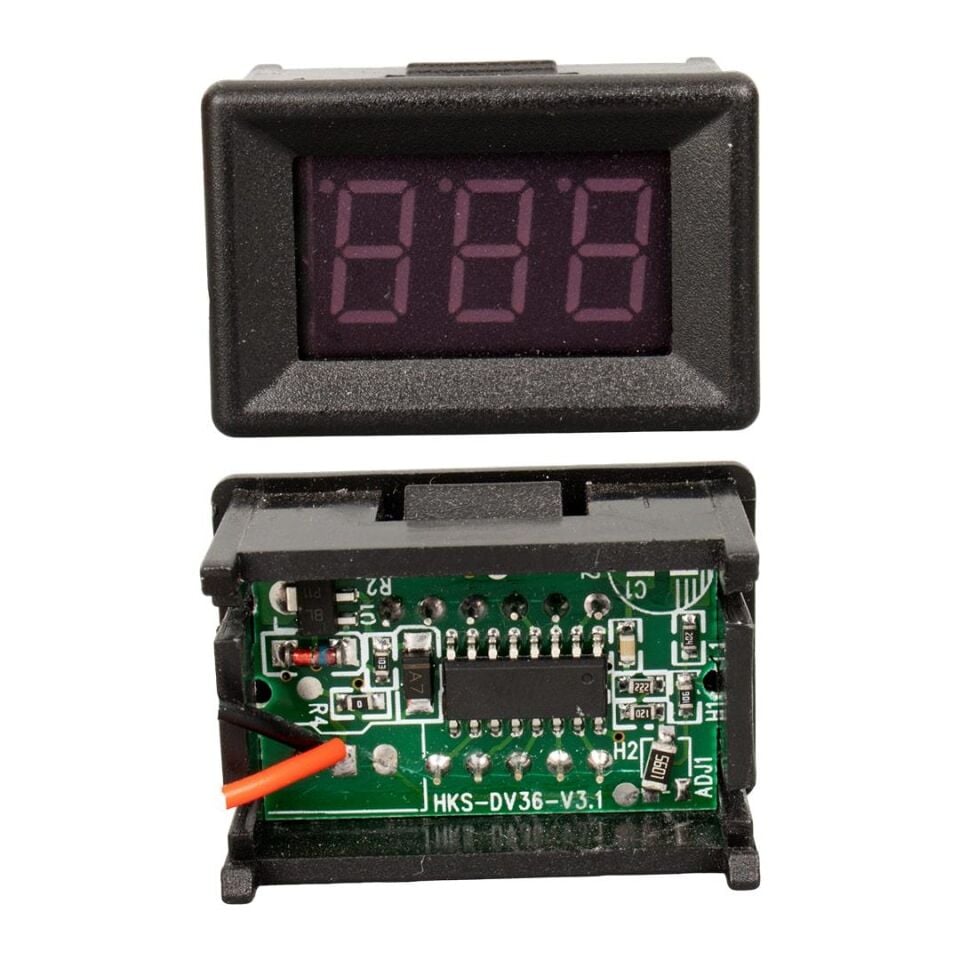 Weko CA-036-30V DC 4.5 - 30.0 Volt İki Kablolu Voltmetre