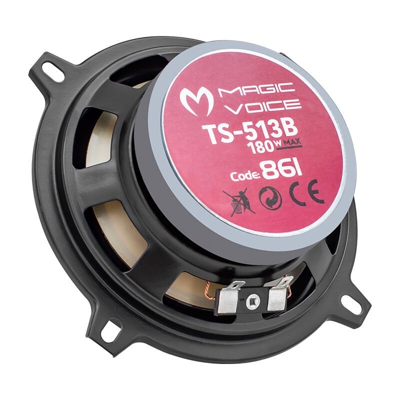 MagicVoice MV-861 13 Cm Tweeterlı Tekli Oto Hoparlör