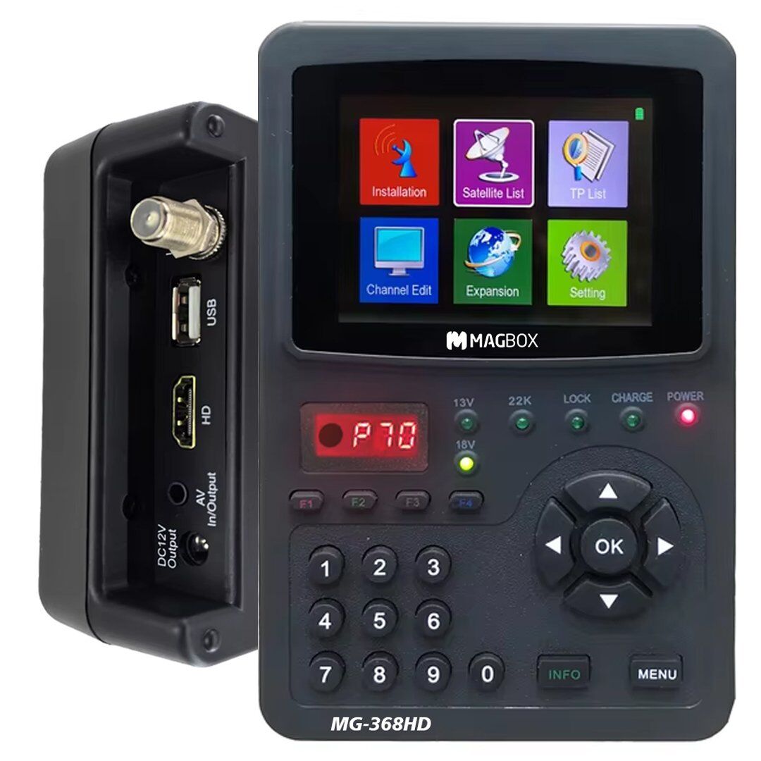Magbox MG-368HD 3.5'' İnç Full HD Ekranlı Uydu Yön Bulucu