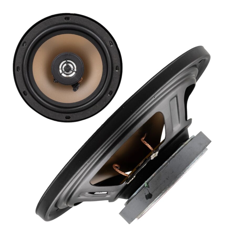MagicVoice TS-613B 6'' 16 Cm Tweeterlı Tekli Oto Hoparlör