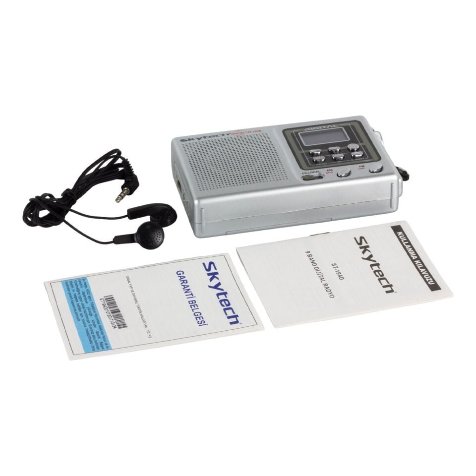 Skytech ST-194D 9 Band Taşınabilir Dijital Radyo