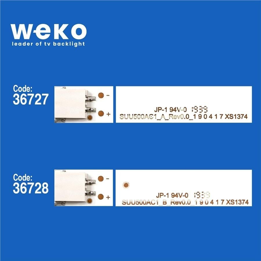 Wkset-5900 36727X6 36728X2 Svv500ac1_A/B_Rev0.0_190417 8 Adet Led Bar (6Lens)