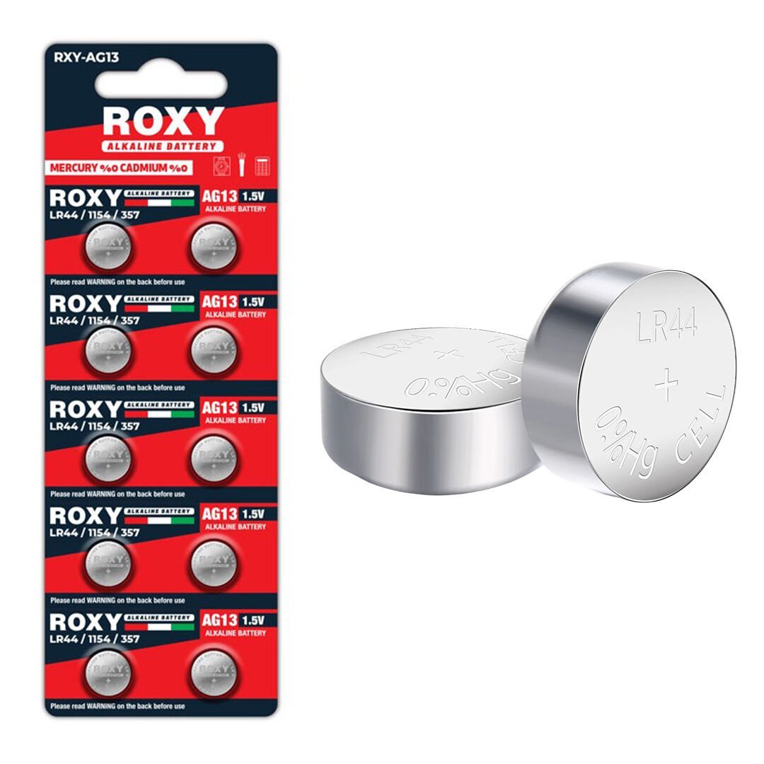 Roxy RXY-AG13 LR44/1154/357 1.5 Volt Alkaline Düğme Pil