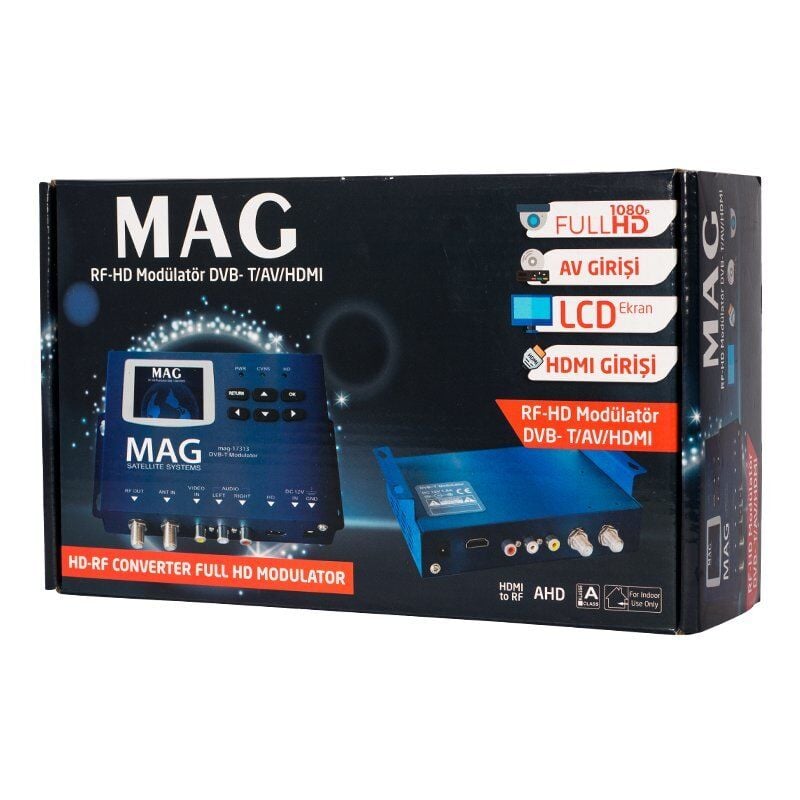 Mag MG-17313 HD-RF Converter Full HD Encoder Modülatör