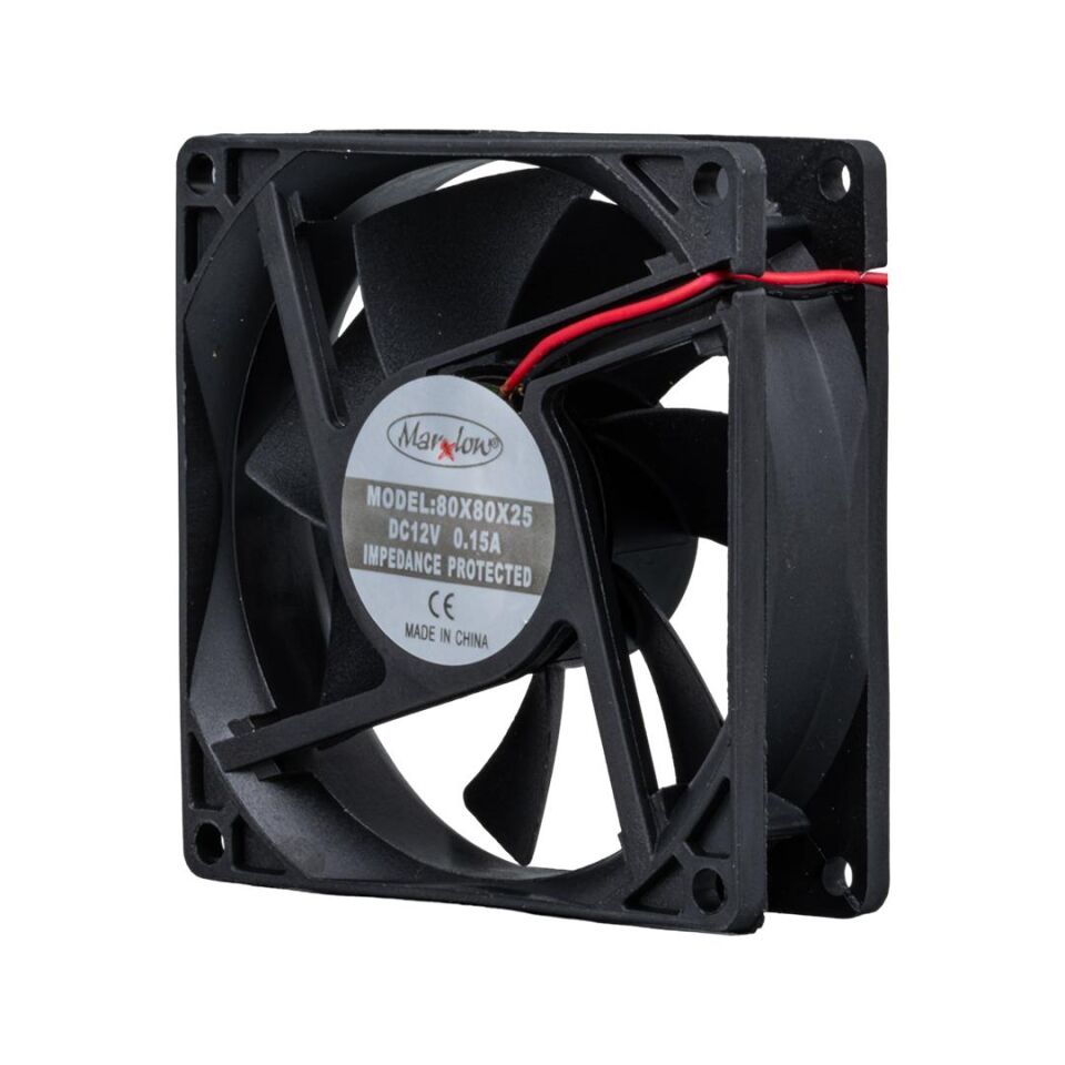 PowerMaster IC-216 80X80X25 mm 12 Volt DC 3 Pin Fan