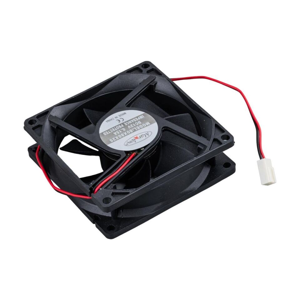 PowerMaster IC-216 80X80X25 mm 12 Volt DC 3 Pin Fan
