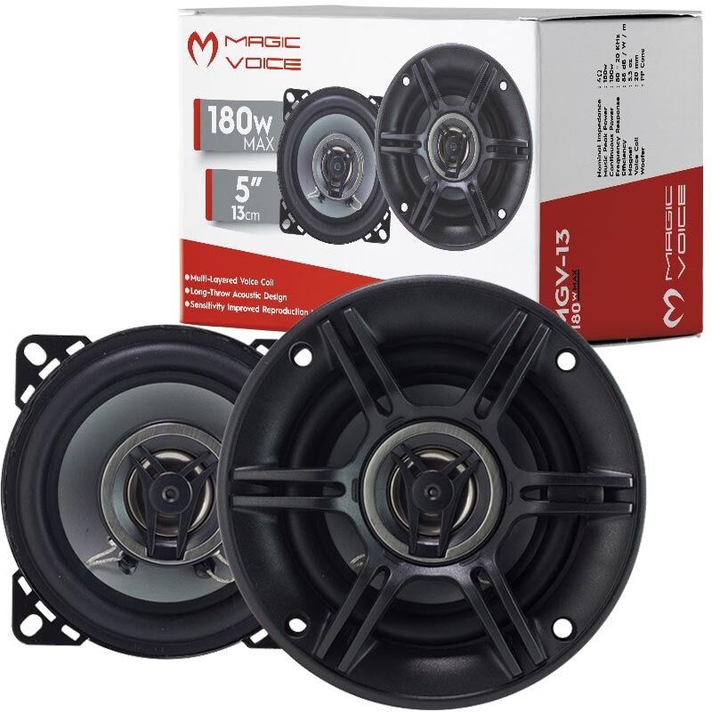 Magicvoice MGV-13 Tweeter'lı 13 Cm Kapaklı 2'li Hoparlör