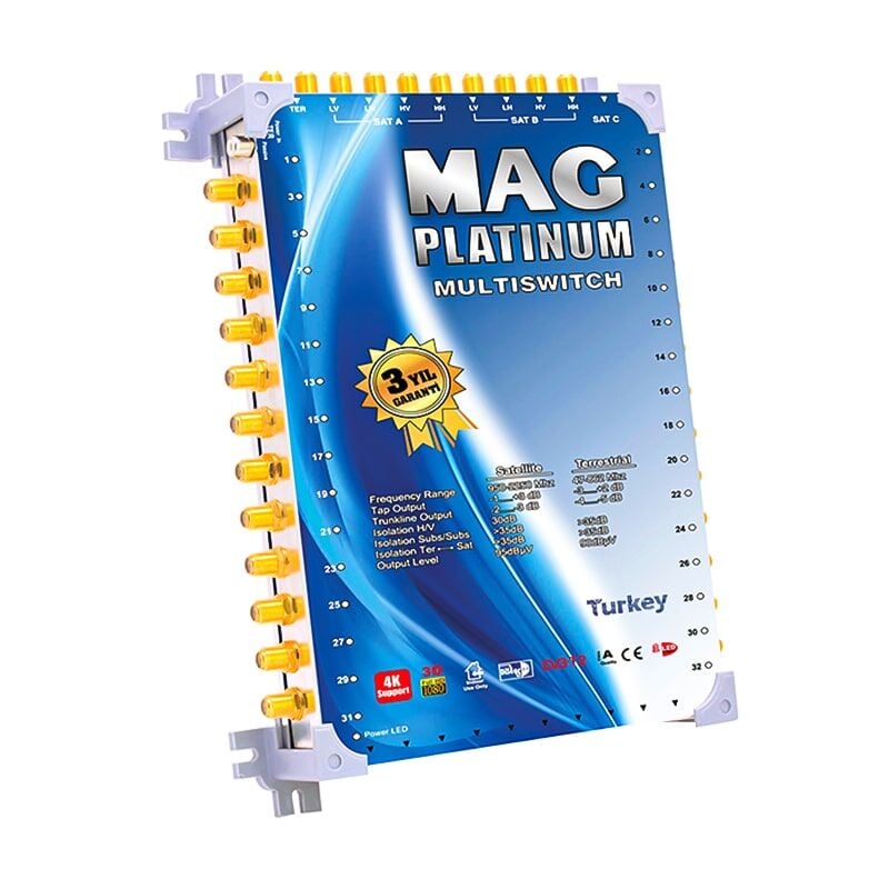 Mag Platinum 10 - 48 Sonlu Uydu Santrali