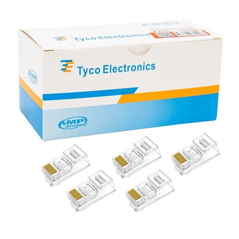 Powermaster RJ45 Cat5 -Cat6 Uç 8P8C Soket (100'lü)