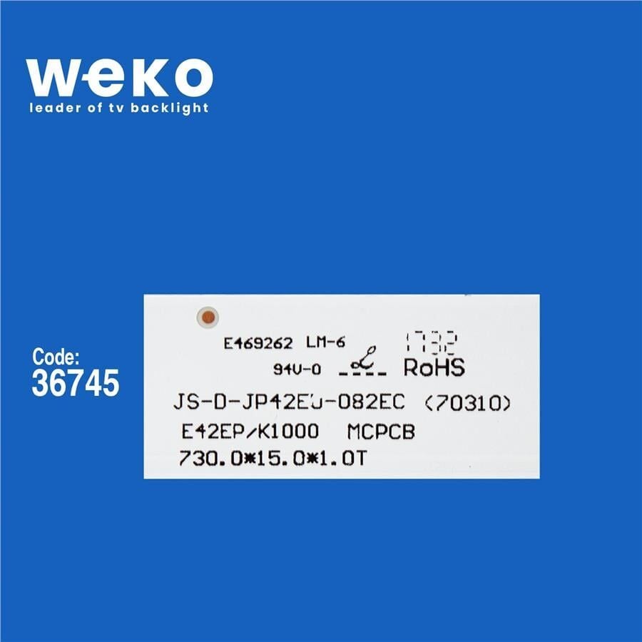 Wkset-5916 36745X3 Js-D-Jp42eu-082Ec(70310)  3 Adet Led Bar