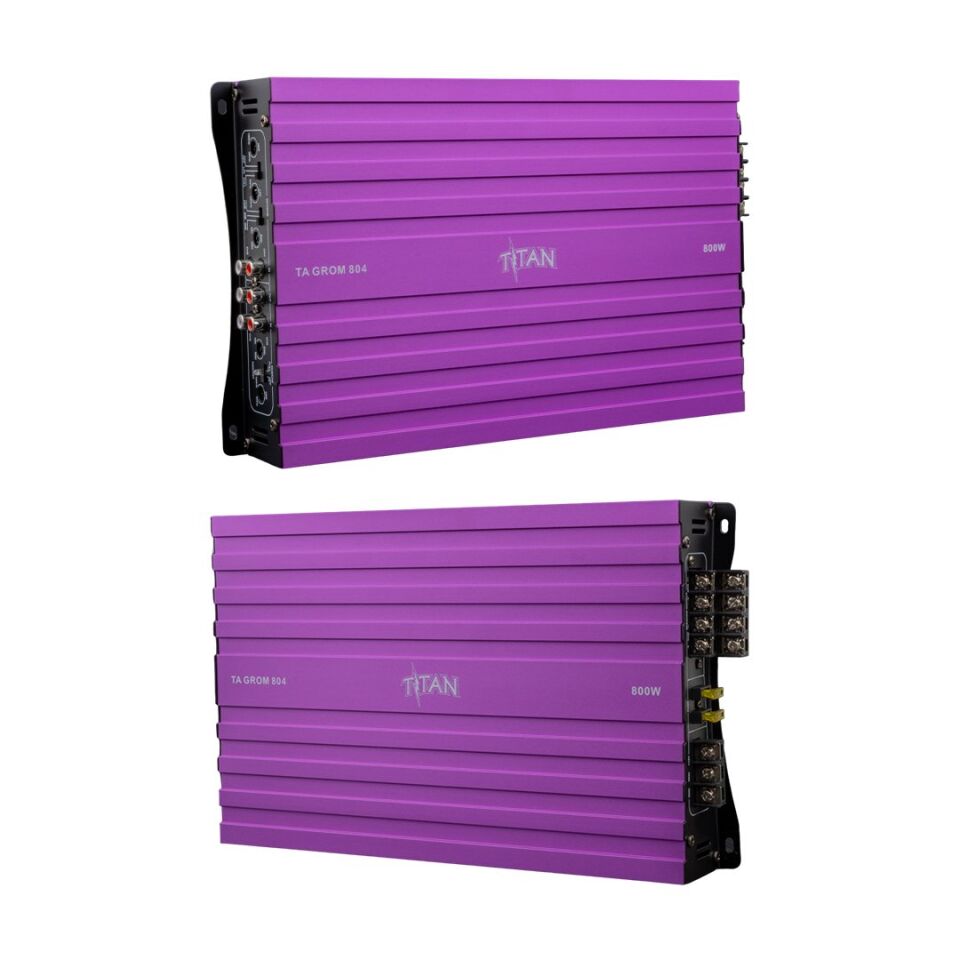 Magicvoice Titan-804 4 Kanallı Max 1600 Watt Oto Amfi