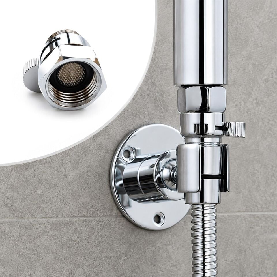 Sunup SN-38121 Bakır İç Ve Dış Dişli Açılı Vana