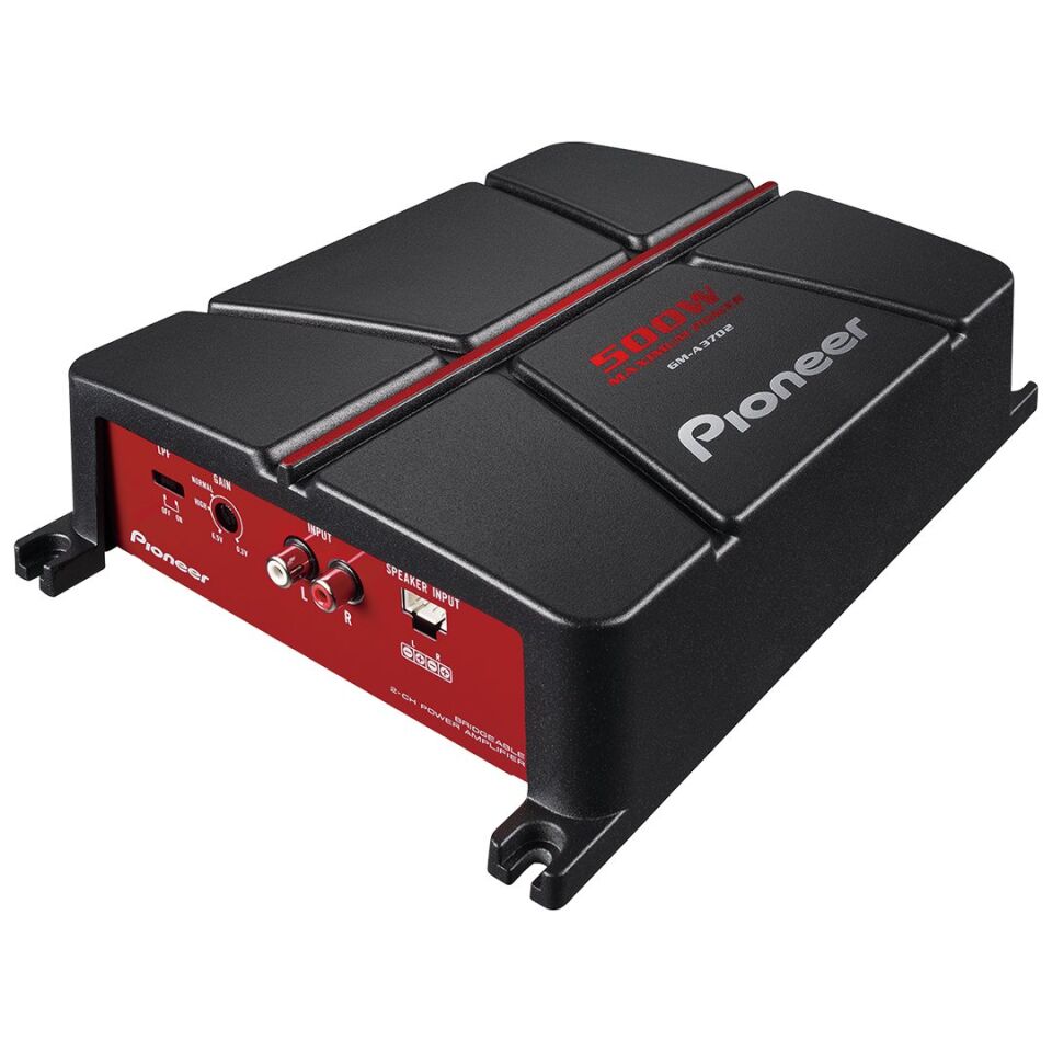 Pioneer GM-A3702 500 Watt Köprülü 2 Kanallı Amfi