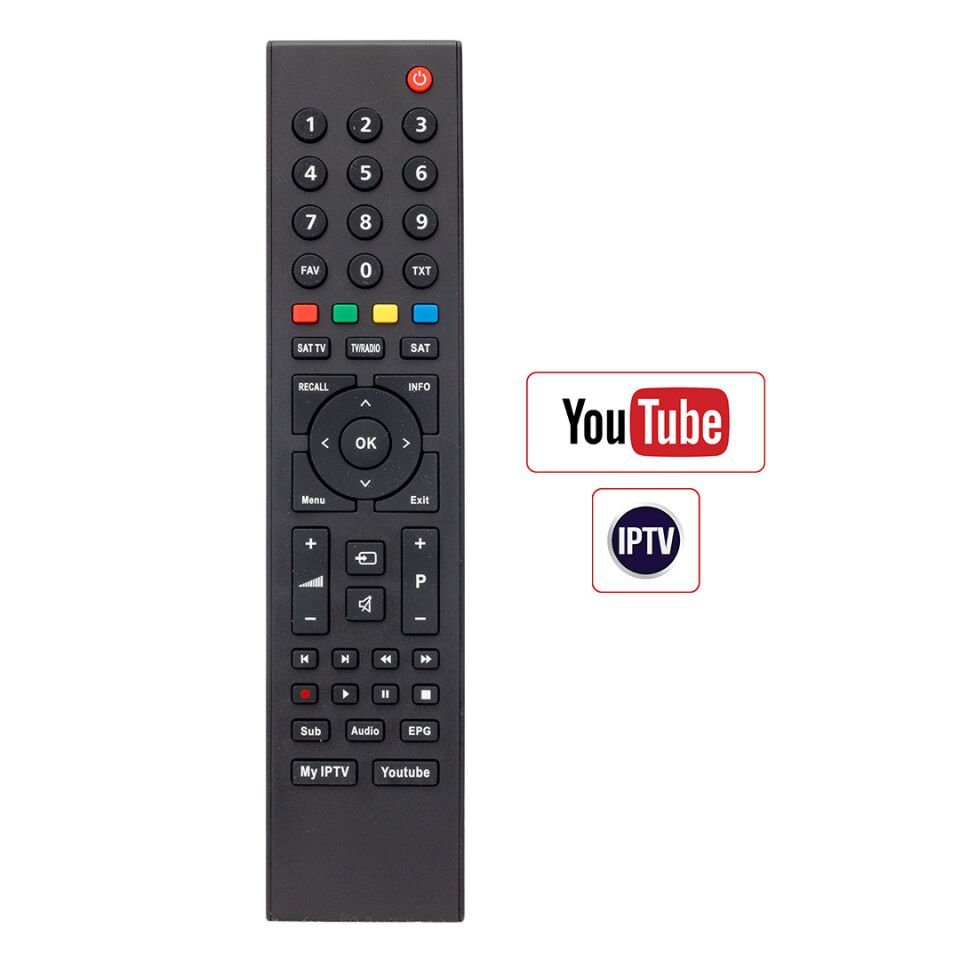 Botech Lcd Led MYIPTV Youtube Tuşlu Tv Kumandası