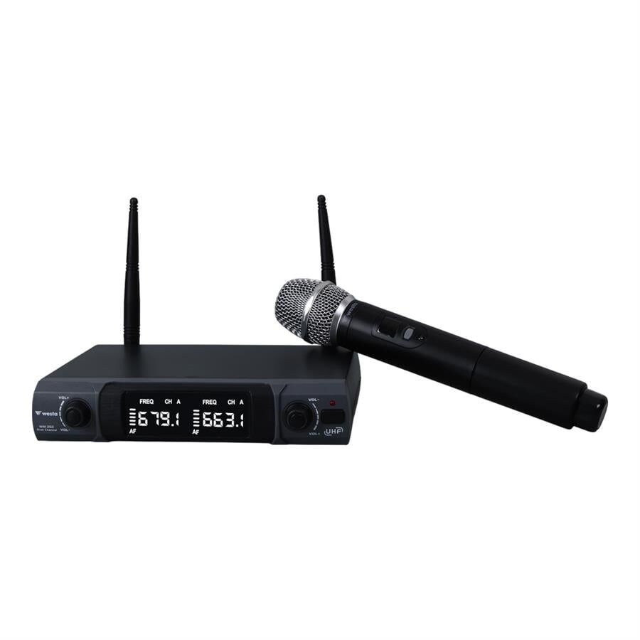 Westa WM-202HT Kablosuz Uhf Mikrofon Seti