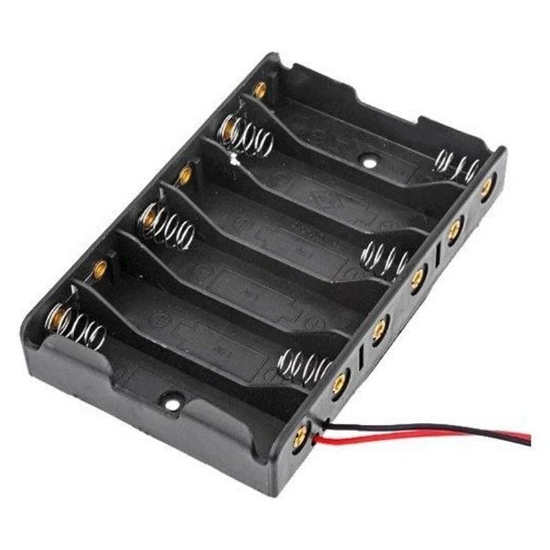 Powermaster IC-234B Yan Yana 6'lı AA Pil Yuvası