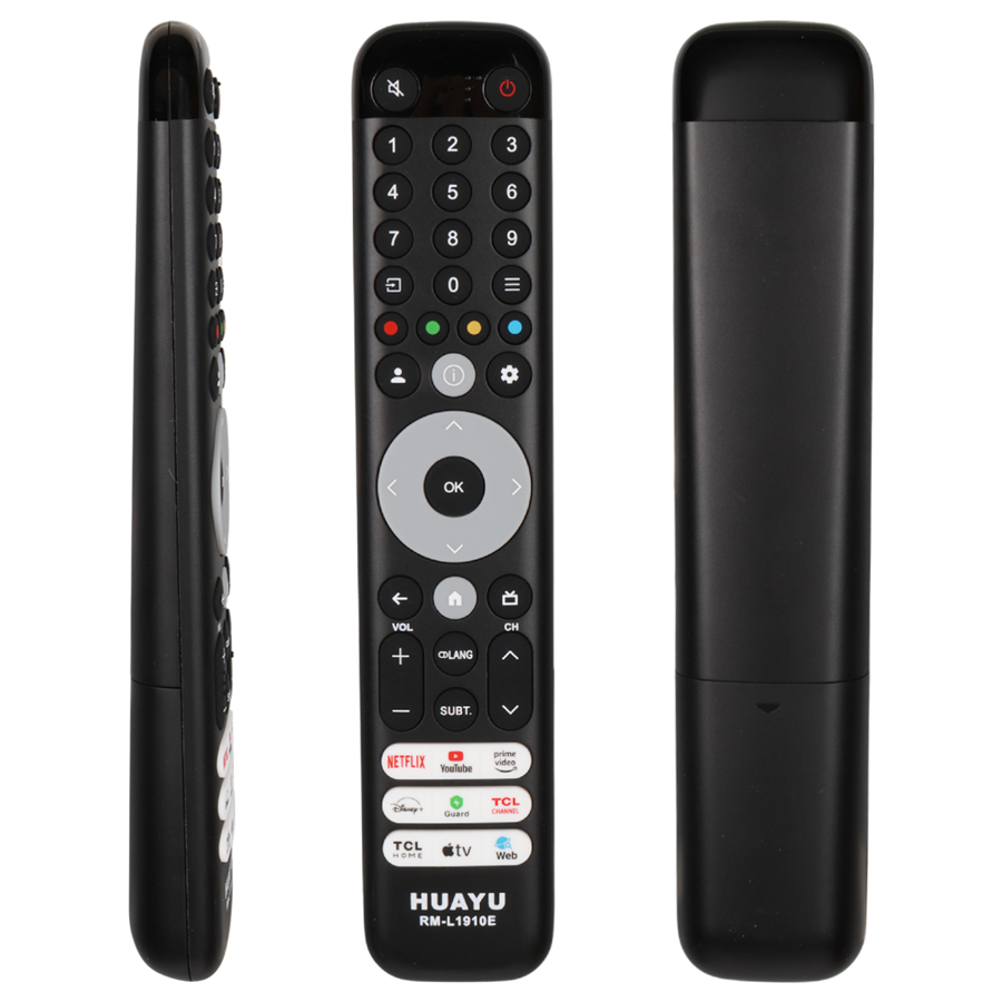 TCL RM-L1910E Netflix Youtube Prime Video Tuşlu TV Kumandası