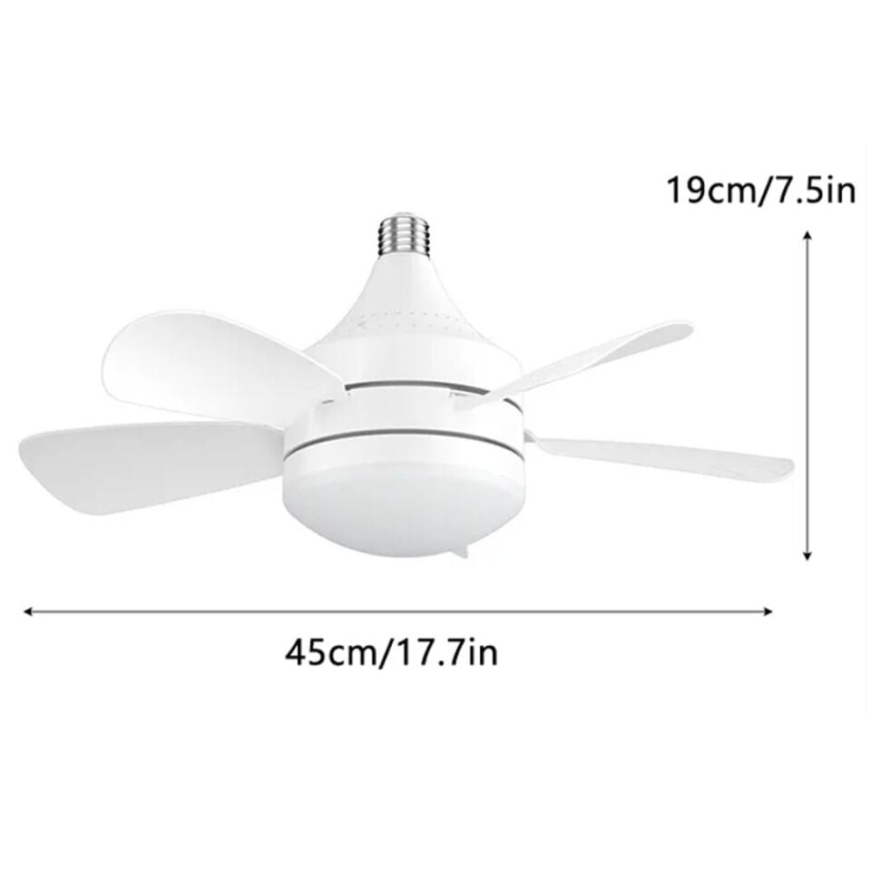Powermaster PM-25552 Kumandalı Ledli Tavan Fan Vantilatör