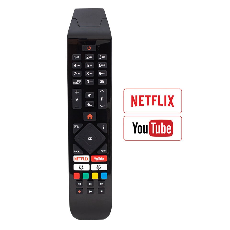 Vestel RC43140 Netflix Youtube Tuşlu Lcd Led Tv Kumanda