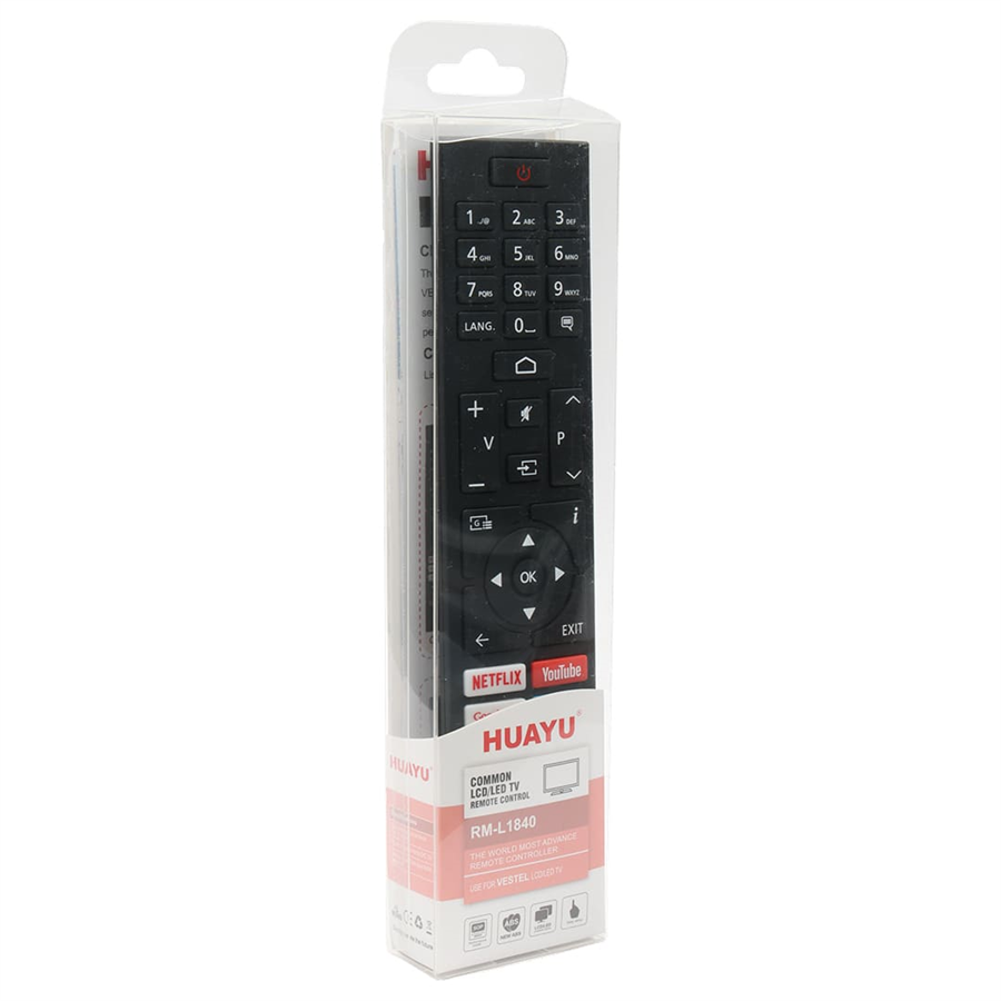Huayu Vestel RM-L1840 Lcd Led TV Kumandası