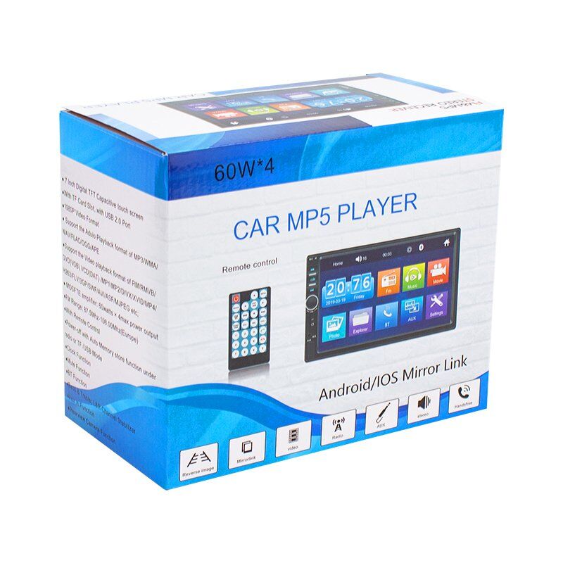 Magicvoice MV-5418 USB/SD/FM/AUX/Bluetooth 7'' Dokunmatik Mekaniksiz Oto Teyp