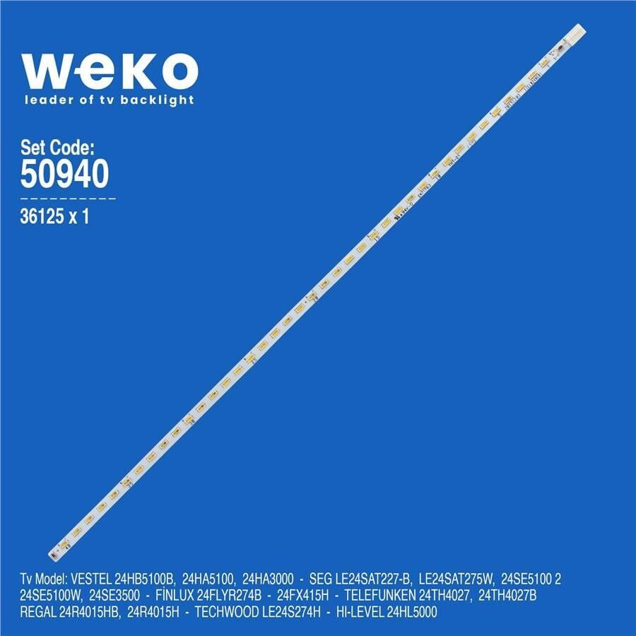 Wkset-5940 36125X1 17Elb24ner1 28151283  1 Adet Led Bar (40Led)