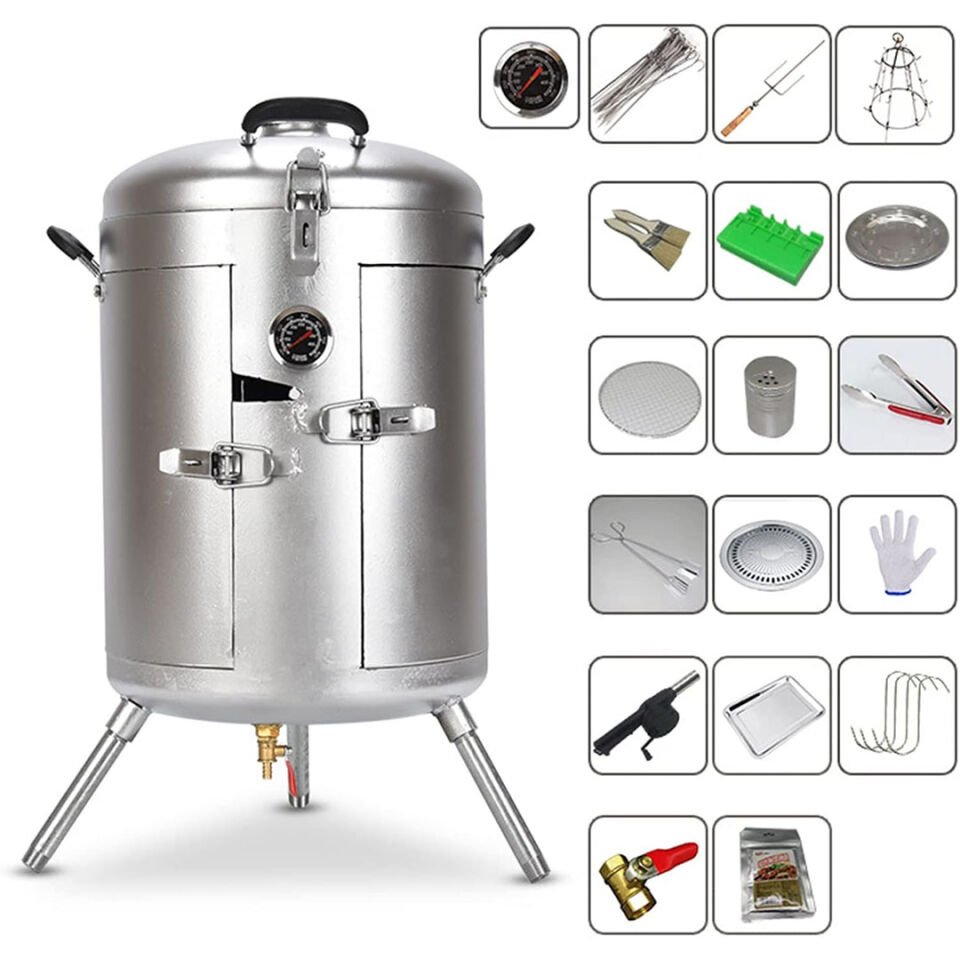 Sunup SN-26266 Kömürlü Barbekü Mangal Izgarası Gümüş Renk