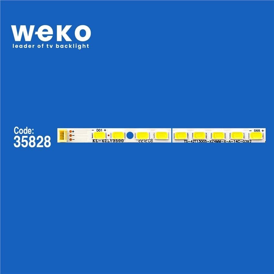 Wkset-5945 35828X2 Ts-42T13005-Xz4mm-X-W-12N-639  2 Adet Led Bar (60Led)