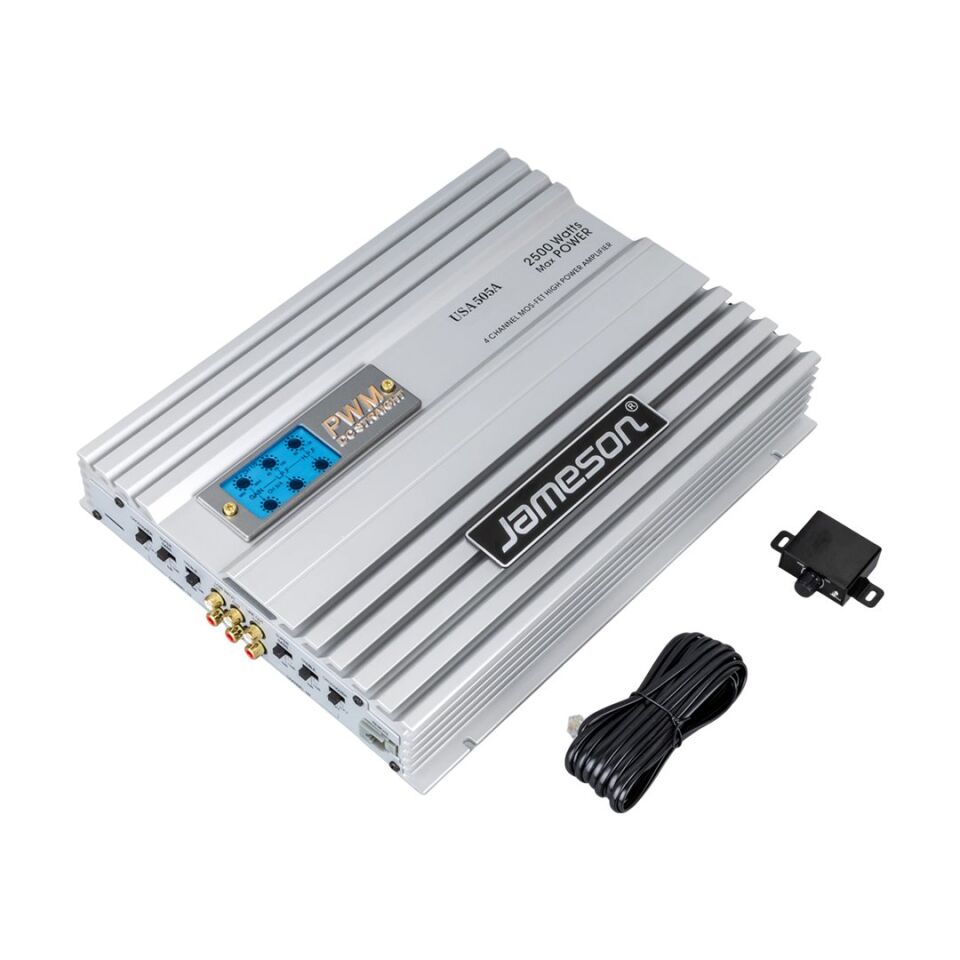 Jameson USA-505A 4 Kanal 2500 Watt Oto Amfi