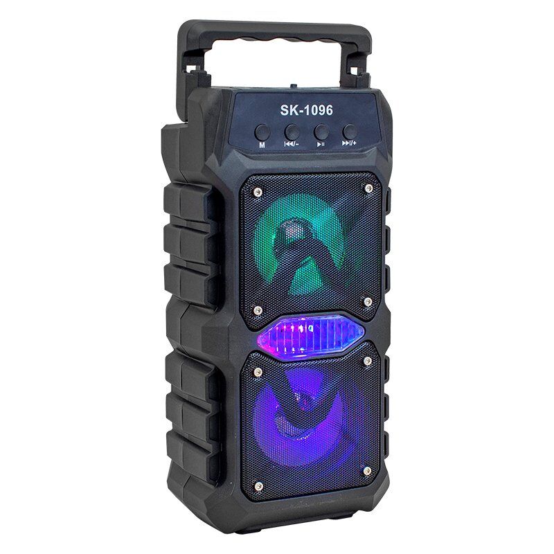 Magicvoice SK-1096 20 Watt USB/SD/AUX/FM/Bluetooth Destekli Mikrofon Girişli Taşınabilir Hoparlör
