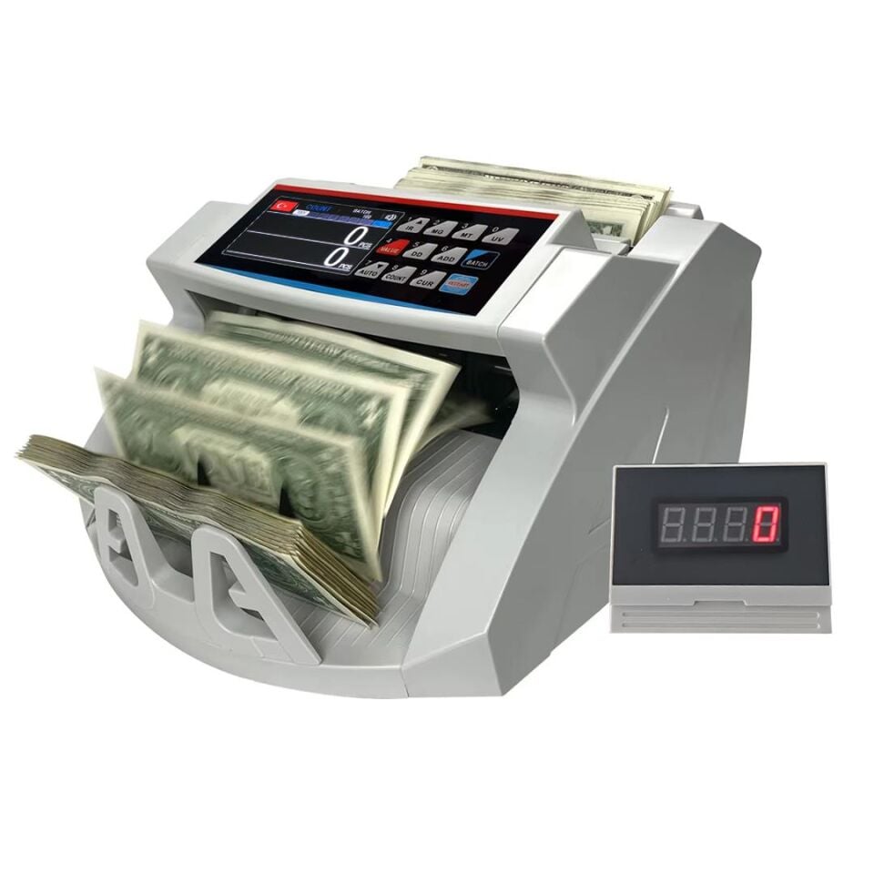 Powermaster PM-25068 TRY-EUR-USD Sesli Karışık Ve Adet Para Sayma Makinesi