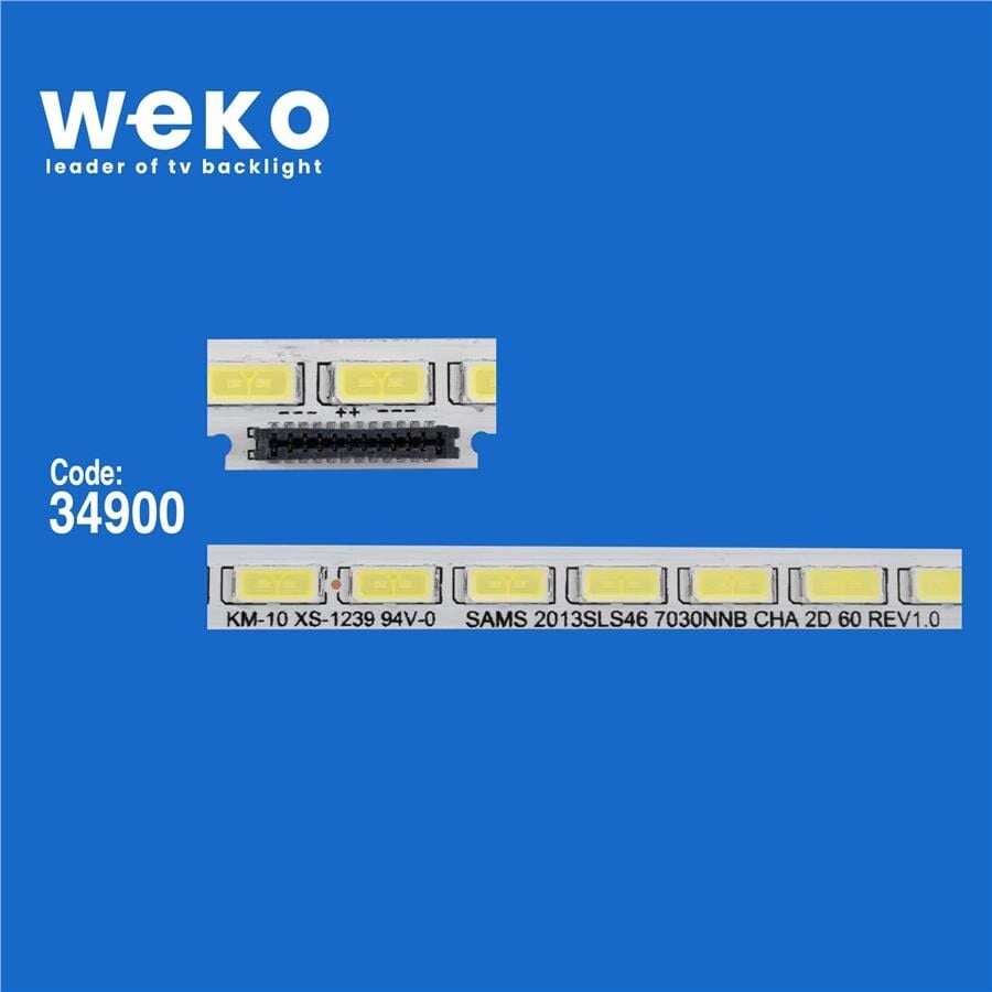 Wkset-5948 34900X1 Samsung 2013Sls46 7030Nnb 60 Rev1.0 1 Adet Led Bar (60Led)