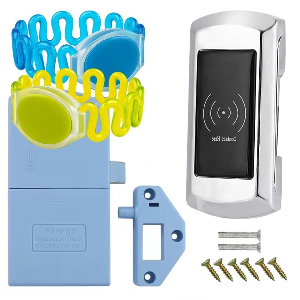 Powermaster PM-26727 125Khz RFID Dijital Çekmece Dolap Kilidi
