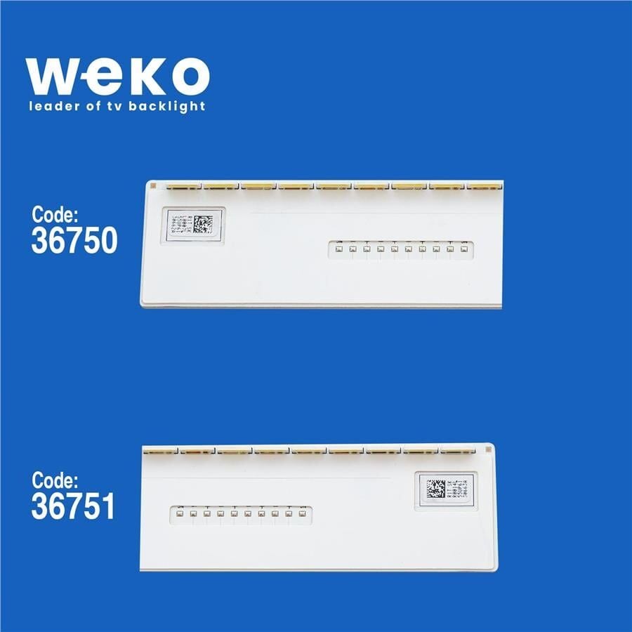 Wkset-5955 36750X1 36751X1 Vu85-550Sma-R1/Smb-R1 2 Adet Led Bar (88Led)