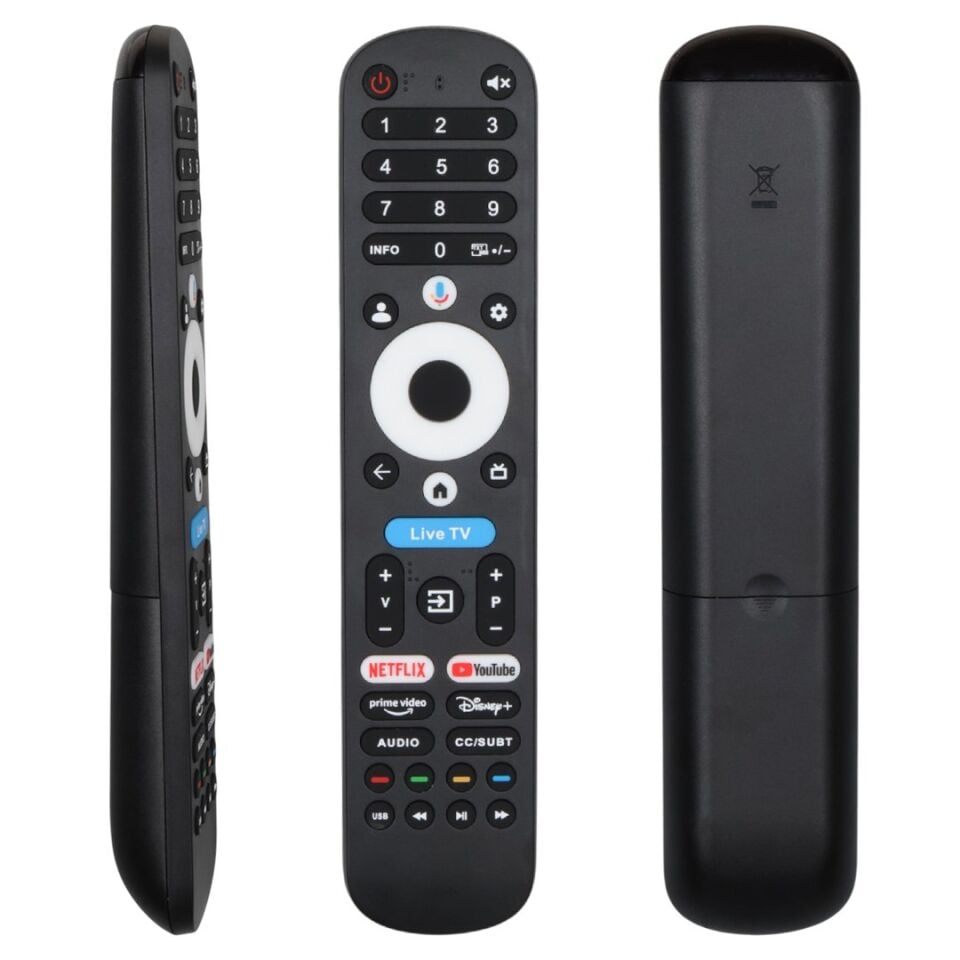 Weko Philips Arçelik Beko Onvo Ses Komutlu Akıllı TV Kumanda