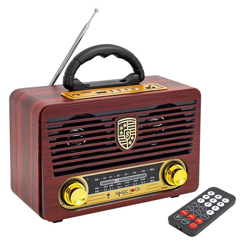 MagicVoice MV-115BT Bluetooth Destekli Nostaljik Radyo